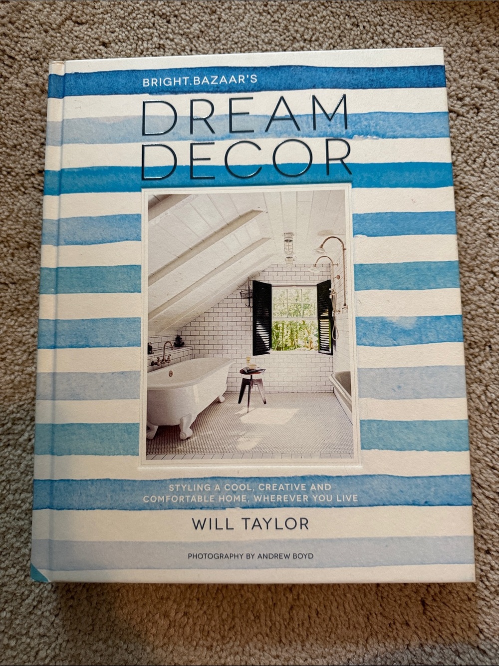 Bright.Bazaar's Dream Decor by Will Taylor - Blue & White Cover